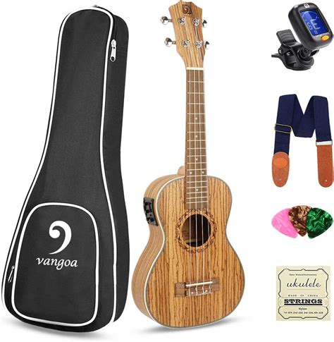 Amazon ukulele - Lankro 23 Inch Solid Mahogany Ukulele Concert for Beginners Pack, Professional Ukeleles for Adults Kids Beginners Stringed Musical Instruments Bundle Kit with Gig Bag Tuner Strings Picks and Strap. 169. £6999. FREE delivery Fri, 15 Mar. Or fastest delivery Tomorrow, 13 Mar.